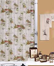 Shower curtains and accessories by Creative Bath